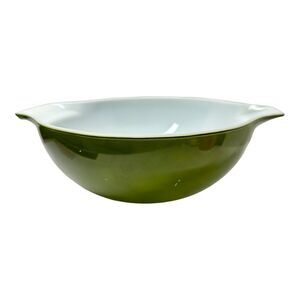 Vintage Pyrex Cinderella Bowl #444, 4 Quart, Color Verde, Mid-Century Modern MCM